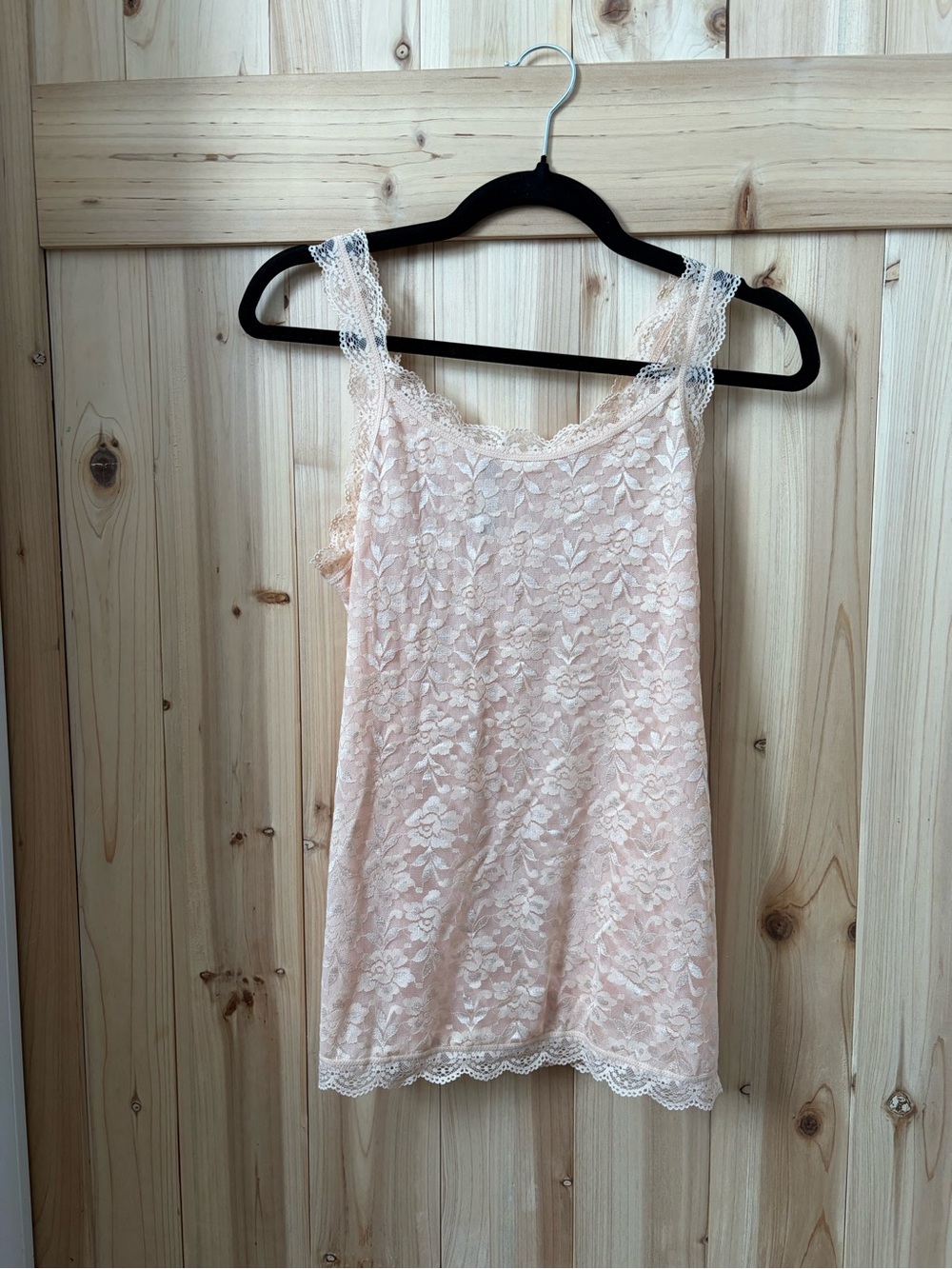 Lace Trim Tank Top